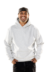 BASIC HOODIE GREY MELANGE