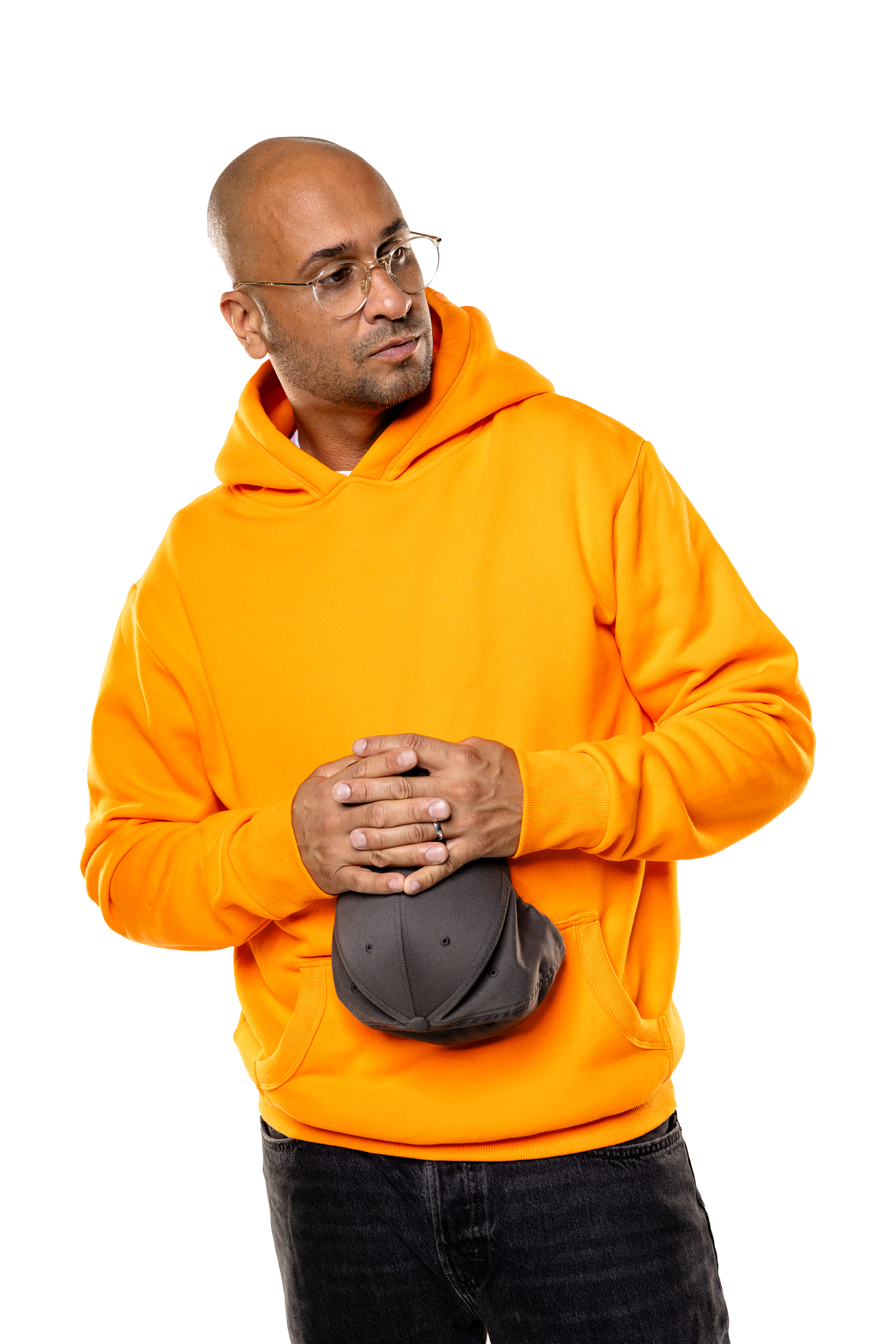 BASIC HOODIE ORANGE