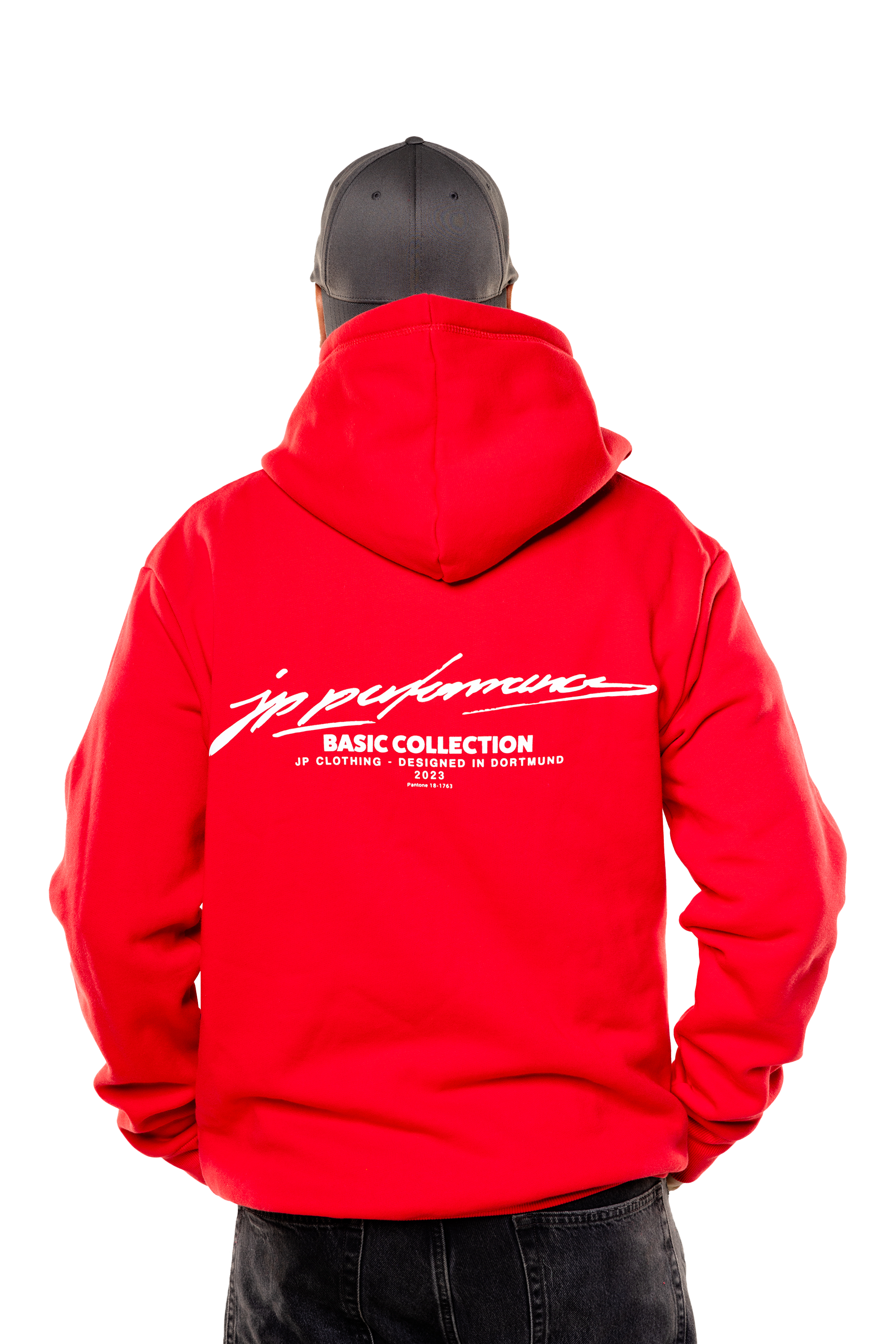 BASIC RED HOODIE